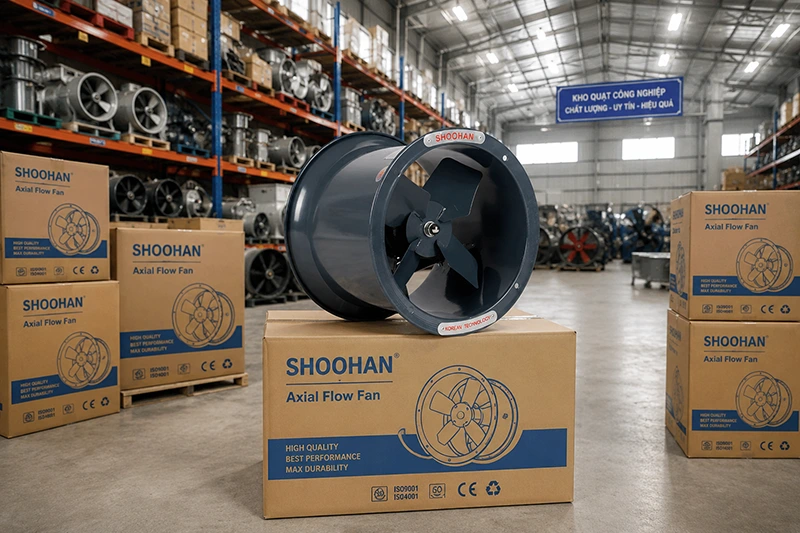 quạt thông gió tròn Shoohan DF 30-4 quạt thông gió tròn Shoohan DF 30-4