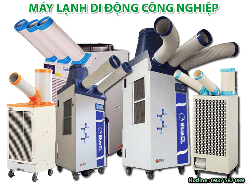 Các loại máy lạnh di động công nghiệp tại Bắc Ninh