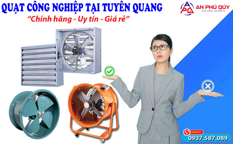 quạt thông gió công nghiệp tại Tuyên Quang