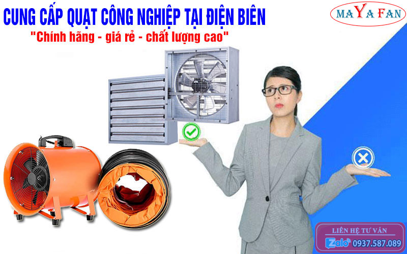 quạt công nghiệp tại Điện Biên