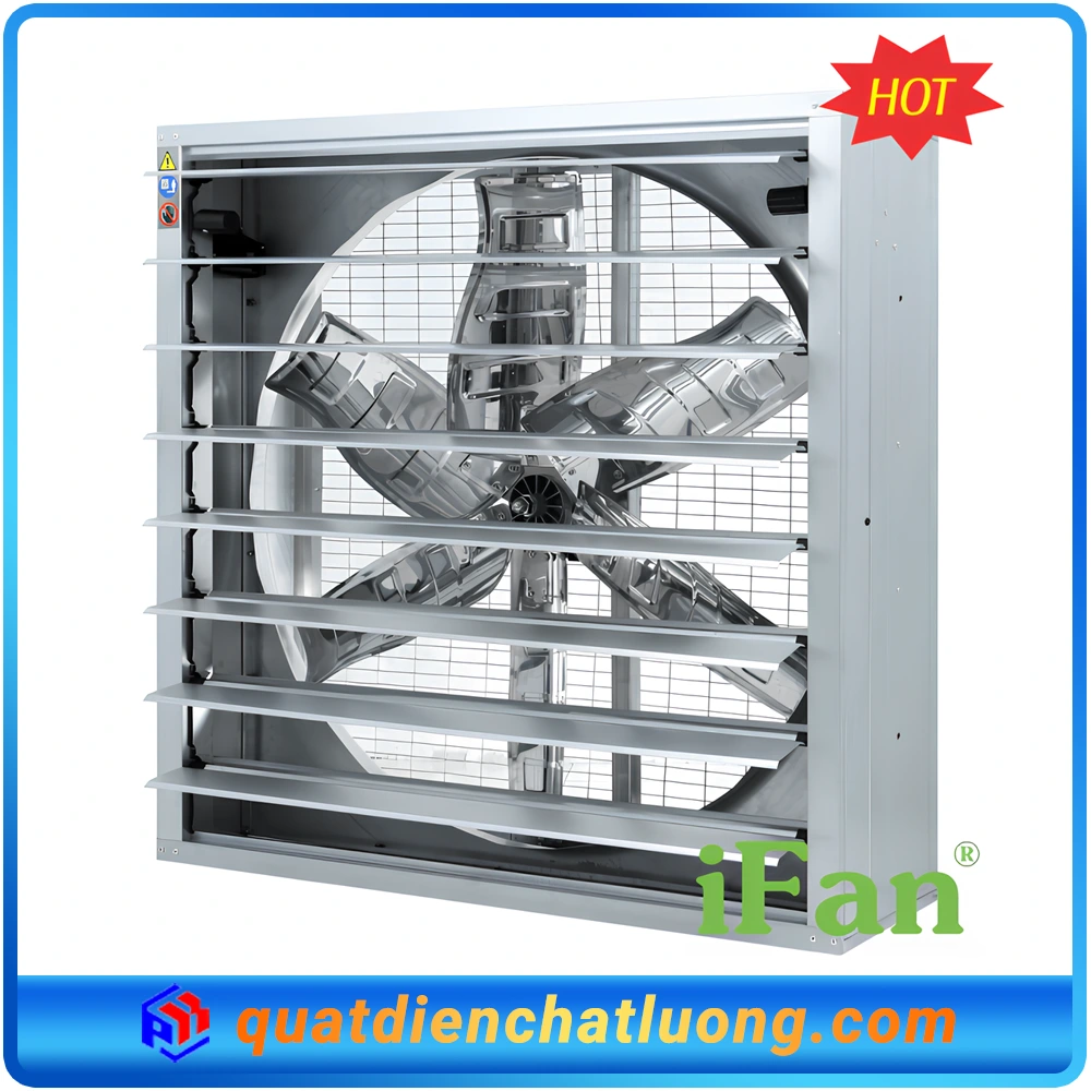 Quạt thông gió vuông gián tiếp iFAN 106C Quạt thông gió vuông gián tiếp iFAN 106C