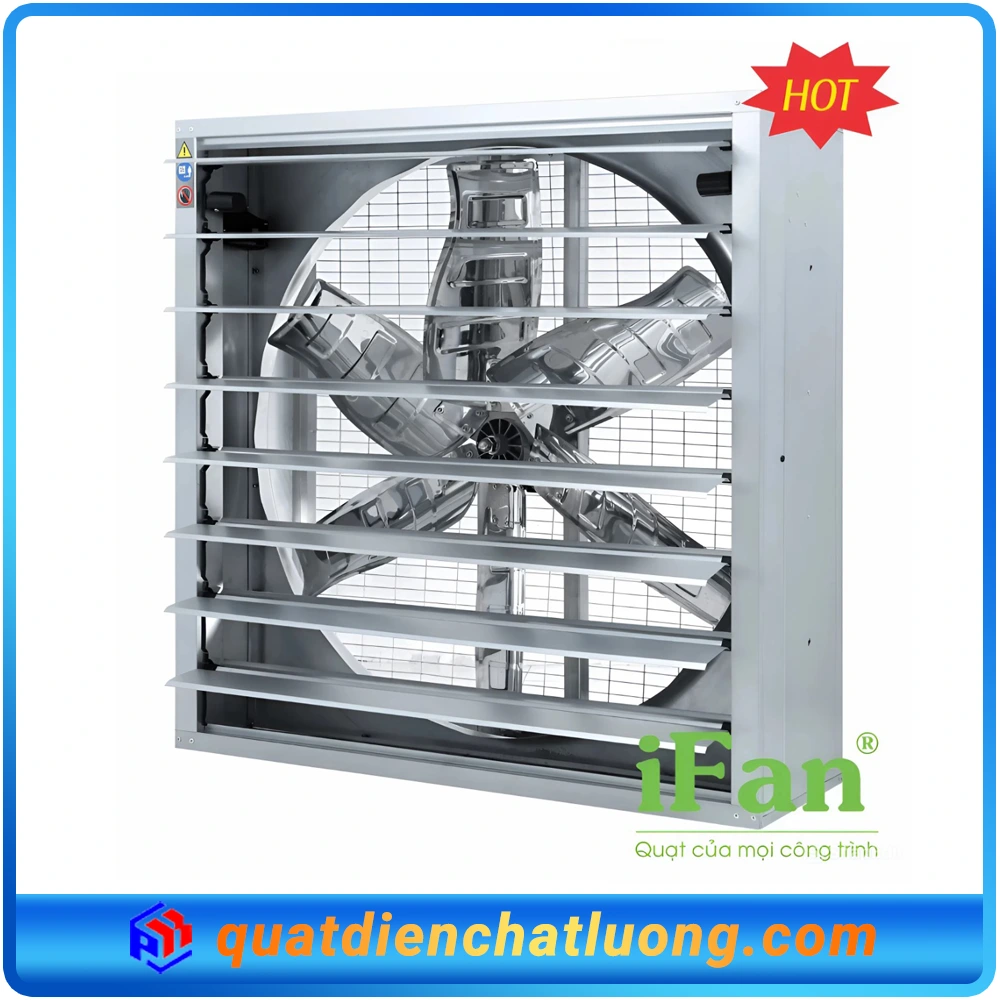 Quạt thông gió vuông gián tiếp iFAN 138C