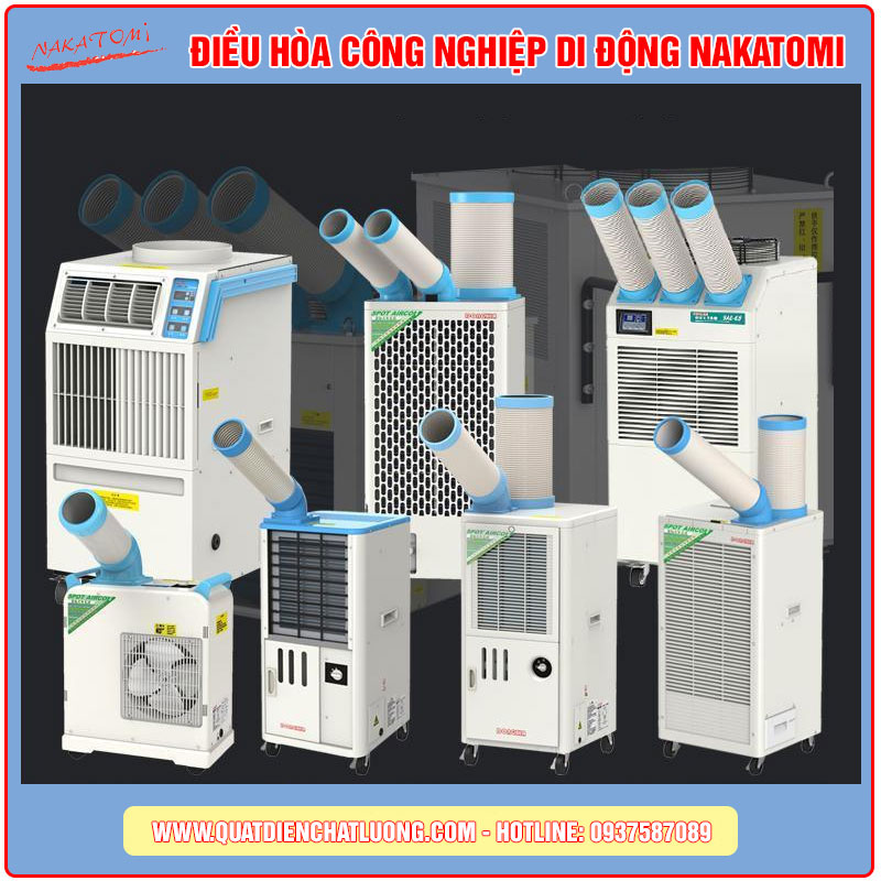 Máy lạnh di động Nakatomi