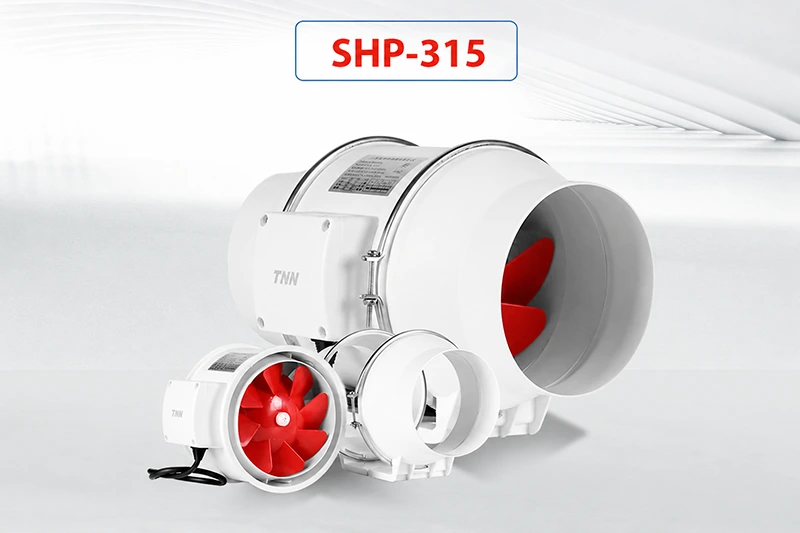Quạt hút âm trần nối ống gió SHP 315 Quạt hút âm trần nối ống gió SHP 315