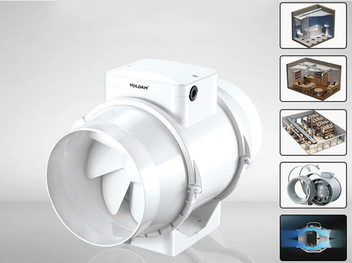 quạt hút âm trần nối ống gió SHP 75
