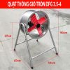 Quạt hút hướng trục tròn Deton DFG 3.5G-4