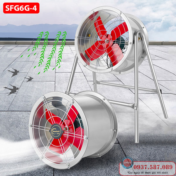 Quạt hút hướng trục tròn Deton SFG6G-4