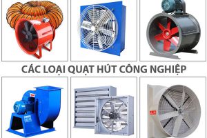 Một số loại quạt hút bụi công nghiệp nhà xưởng dùng nhiều?