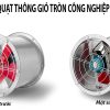 Quạt thông gió tròn Deton DFT 50
