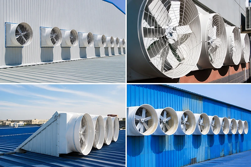 ứng dụng quạt hút công nghiệp Composite DFC-90