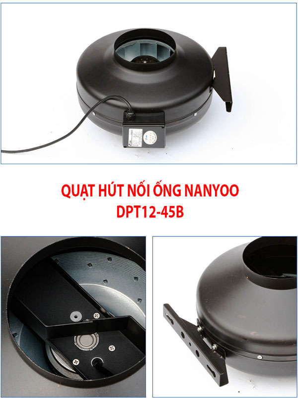 Quạt hút nối ống Nanyoo DPT12-45B