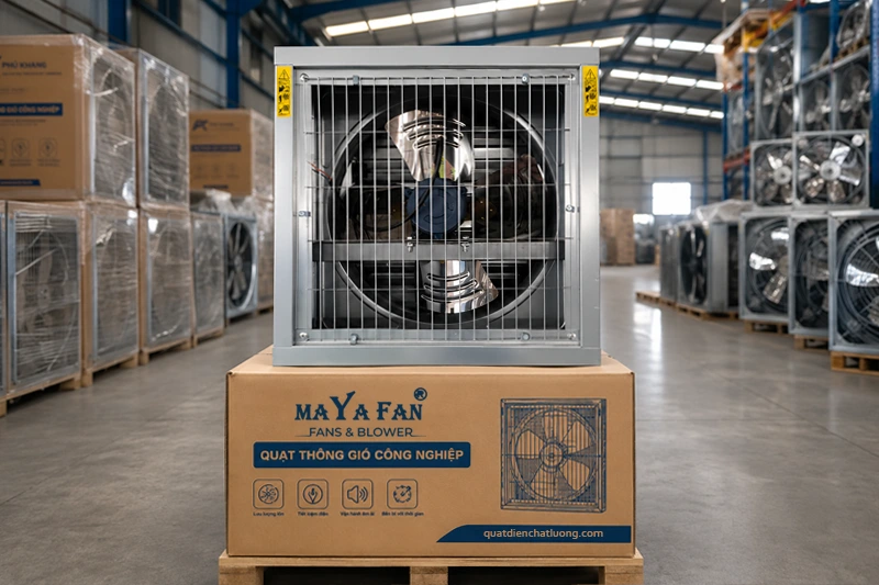 Quạt thông gió vuông PKF-400 Maya Fan Quạt thông gió vuông PKF-400 Maya Fan