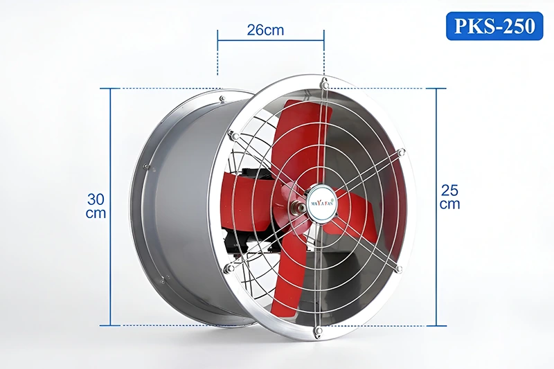 Quạt Thông Gió Tròn Maya Fan PKS-250
