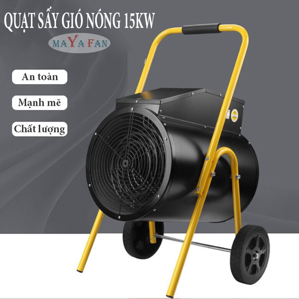 Quạt Sấy Gió Nóng Công Nghiệp 15Kw