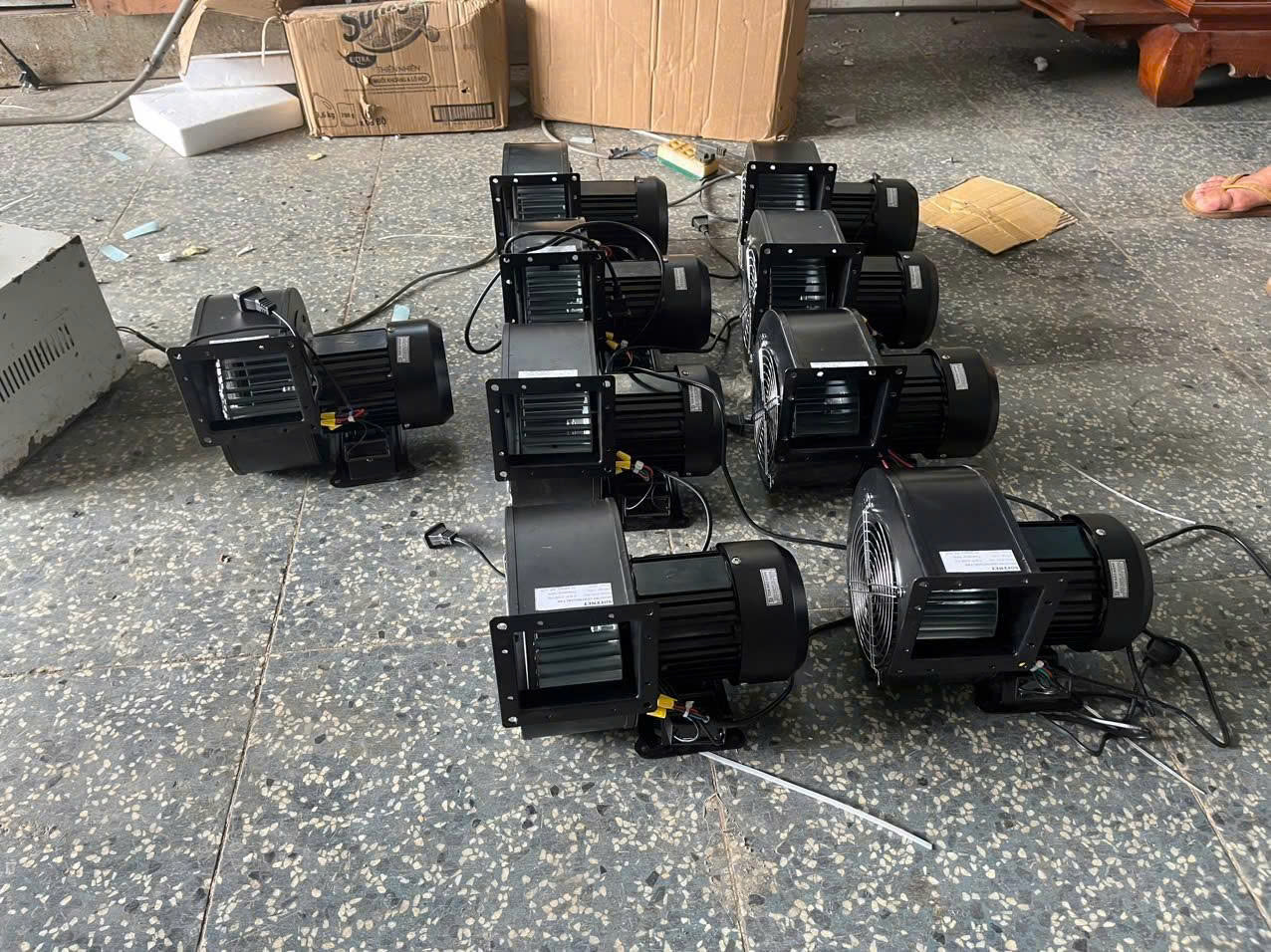 Ứng dụng của quạt ly tâm mini