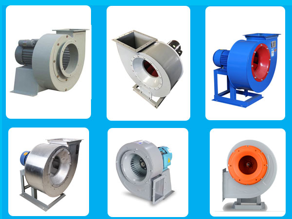 Phân loại các loại quạt ly tâm thấp áp
