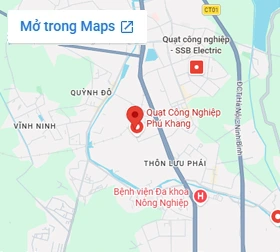 maps quạt công nghiệp Phú Khang