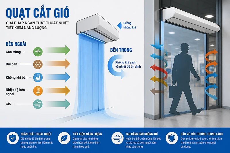 quạt cắt gió là gì